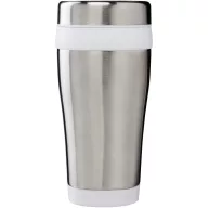   Cana termos 410 ml, 2401E14652, Everestus, 8.6x17.9x8.6xØ7.6 cm, Otel, Plastic, Alb