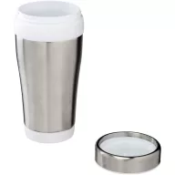   Cana termos 410 ml, 2401E14652, Everestus, 8.6x17.9x8.6xØ7.6 cm, Otel, Plastic, Alb