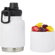   Termos 840 ml, 2401E14648, Everestus, 9.6x23.15x9.6xØ5.25 cm, Otel, Polipropilena, Alb