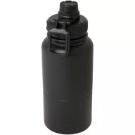   Termos 840 ml, 2401E14649, Everestus, 9.6x23.15x9.6xØ5.25 cm, Otel, Polipropilena, Negru