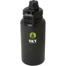 Termos 840 ml, 2401E14649, Everestus, 9.6x23.15x9.6xØ5.25 cm, Otel, Polipropilena, Negru