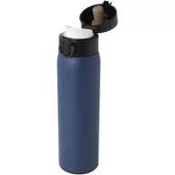   Sticla termos 450 ml, Everestus, 2601E13216, 6.9x21.4x6.9xØ6.5 cm, Otel, Polipropilena, Albastru Ocean