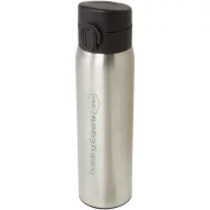   Sticla termos 450 ml, Everestus, 2601E13218, 6.9x21.4x6.9xØ6.5 cm, Otel, Polipropilena, Argintiu