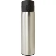   Sticla termos 450 ml, Everestus, 2601E13218, 6.9x21.4x6.9xØ6.5 cm, Otel, Polipropilena, Argintiu