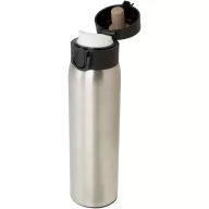   Sticla termos 450 ml, Everestus, 2601E13218, 6.9x21.4x6.9xØ6.5 cm, Otel, Polipropilena, Argintiu