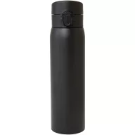   Sticla termos 450 ml, Everestus, 2601E13217, 6.9x21.4x6.9xØ6.5 cm, Otel, Polipropilena, Negru