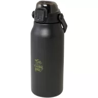   Termos 1600 ml, 2401E14681, Everestus, 12.5x30.3x12.5xØ10.8 cm, Otel, Polipropilena, Negru