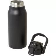   Termos 1600 ml, 2401E14681, Everestus, 12.5x30.3x12.5xØ10.8 cm, Otel, Polipropilena, Negru
