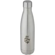   Sticla termos 500 ml, Everestus, 2601E12870, 7.1x27x7.1xØ7.1 cm, Otel, Polipropilena, Argintiu