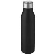   Sticla de apa 720 ml, Everestus, 2601E12929, 6.8x24.9x6.8xØ6.8 cm, Otel, Polipropilena, Negru