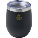 Cana termos, Everestus, 2610E19241, 350 ml, 11.42x8.9xØ5.8 cm, Otel inoxidabil, Negru