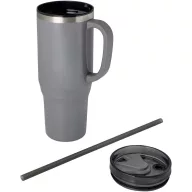   Cana termos 1200 ml, Everestus, 2601E12990, 13.8x26.1x10xØ10 cm, Plastic, Otel, Gri