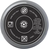   Cana termos 1200 ml, Everestus, 2601E12990, 13.8x26.1x10xØ10 cm, Plastic, Otel, Gri