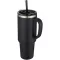 Cana termos 1200 ml, Everestus, 2601E13239, 14x26.5x7.5xØ10 cm, Otel, Negru
