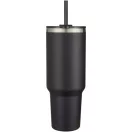 Cana termos 1200 ml, Everestus, 2601E13239, 14x26.5x7.5xØ10 cm, Otel, Negru