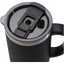 Cana termos 1200 ml, Everestus, 2601E13239, 14x26.5x7.5xØ10 cm, Otel, Negru