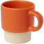 Ceasca espresso, 130 ml, 2410E25608, Everestus, 7.1 x 5 cm, Ceramica, Portocaliu