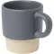 Ceasca espresso, 130 ml, 2410E25610, Everestus, 7.1 x 5 cm, Ceramica, Gri