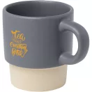 Ceasca espresso, 130 ml, 2410E25610, Everestus, 7.1 x 5 cm, Ceramica, Gri