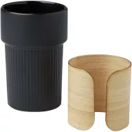   Cana 340 ml, 2410E23780, Everestus, 11.7 x 6.4 cm, Gresie, Negru