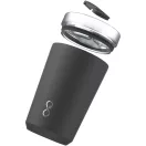 Cana termos 350 ml, 2410E25280, Ocean Bottle, 13.7 x ø 8.2 cm, Otel, Negru obsidian