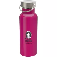   Sticla termos 500 ml, Everestus, 2601E13245, 7.2x20x7.2xØ4.8 cm, Otel, Roz