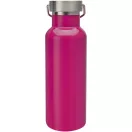 Sticla termos 500 ml, Everestus, 2601E13245, 7.2x20x7.2xØ4.8 cm, Otel, Roz
