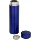 Sticla termos 450 ml, Everestus, 2601E13243, 6.45x22.4x6.45xØ5.3 cm, Otel, Albastru