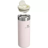   Cana de voiaj, 470 ml, 2509E14963, Stanley, 6.9x20.2x6.9 cm, Otel, Roz light