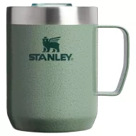   Cana de voiaj, Stanley, 2610E18520, 236 ml, 10.7x10.8x7.9 cm, Otel inoxidabil, Verde Forest
