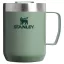 Cana de voiaj, Stanley, 2610E18520, 236 ml, 10.7x10.8x7.9 cm, Otel inoxidabil, Verde Forest