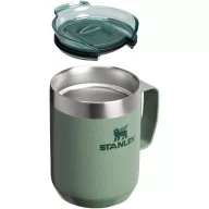   Cana de voiaj, Stanley, 2610E18520, 236 ml, 10.7x10.8x7.9 cm, Otel inoxidabil, Verde Forest