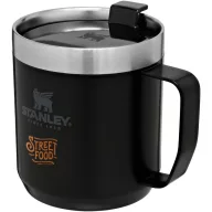   Cana termos 350 ml, 2410E25341, Stanley, 12 x 10.9 x 10 cm, Otel, Negru