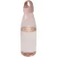 Sticla de apa, Everestus, 2610E18309, 800 ml, Cu maner, 27xØ7.5 cm, Plastic, Roz Dusty