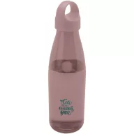   Sticla de apa, Everestus, 2610E18309, 800 ml, Cu maner, 27xØ7.5 cm, Plastic, Roz Dusty