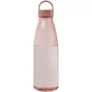 Sticla de apa, Everestus, 2610E18309, 800 ml, Cu maner, 27xØ7.5 cm, Plastic, Roz Dusty