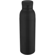   Sticla termoizolanta 650 ml, Everestus, 2601E12935, 7.5x25.2x7.5 cm, Otel, Polipropilena, Negru