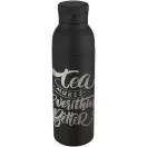 Sticla termoizolanta 650 ml, Everestus, 2601E12935, 7.5x25.2x7.5 cm, Otel, Polipropilena, Negru