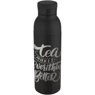   Sticla termoizolanta 650 ml, Everestus, 2601E12935, 7.5x25.2x7.5 cm, Otel, Polipropilena, Negru