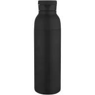   Sticla termoizolanta 650 ml, Everestus, 2601E12935, 7.5x25.2x7.5 cm, Otel, Polipropilena, Negru