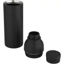Sticla termoizolanta 650 ml, Everestus, 2601E12935, 7.5x25.2x7.5 cm, Otel, Polipropilena, Negru