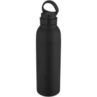   Sticla termoizolanta 650 ml, Everestus, 2601E12935, 7.5x25.2x7.5 cm, Otel, Polipropilena, Negru