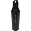 Sticla termos, 600 ml, 2502E16332, Everestus, 26.4 x 7.9 cm, Otel, Negru