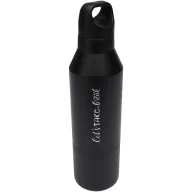   Sticla termos, 600 ml, 2502E16332, Everestus, 26.4 x 7.9 cm, Otel, Negru