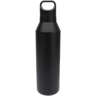   Sticla termos, 600 ml, 2502E16332, Everestus, 26.4 x 7.9 cm, Otel, Negru