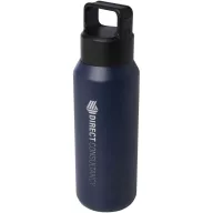   Termos 600 ml, 2509E14468, Everestus, 7x25x7xØ 7.8 cm, Otel, Polipropilena, Albastru navy