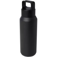   Sticla termoizolanta 600 ml, Everestus, 2601E12827, 7x25x7xØ7.8 cm, Otel, Polipropilena, Negru