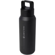   Sticla termoizolanta 600 ml, Everestus, 2601E12827, 7x25x7xØ7.8 cm, Otel, Polipropilena, Negru