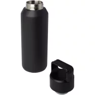   Sticla termoizolanta 600 ml, Everestus, 2601E12827, 7x25x7xØ7.8 cm, Otel, Polipropilena, Negru