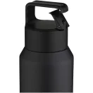 Sticla termoizolanta 600 ml, Everestus, 2601E12827, 7x25x7xØ7.8 cm, Otel, Polipropilena, Negru